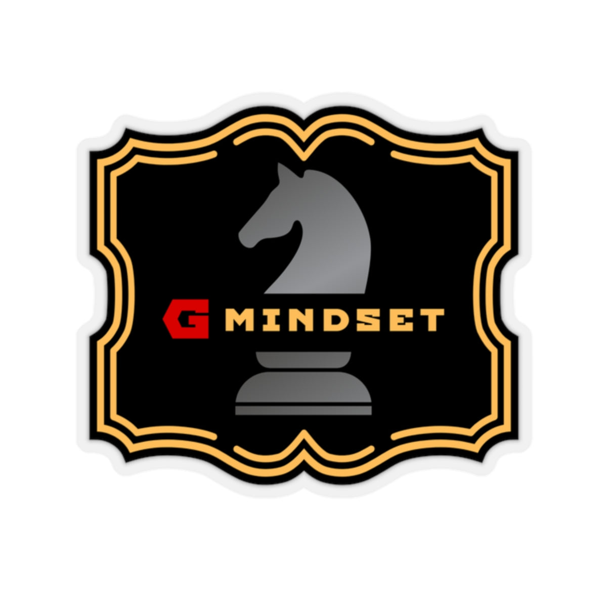 G-Mindset sticker - Transparent